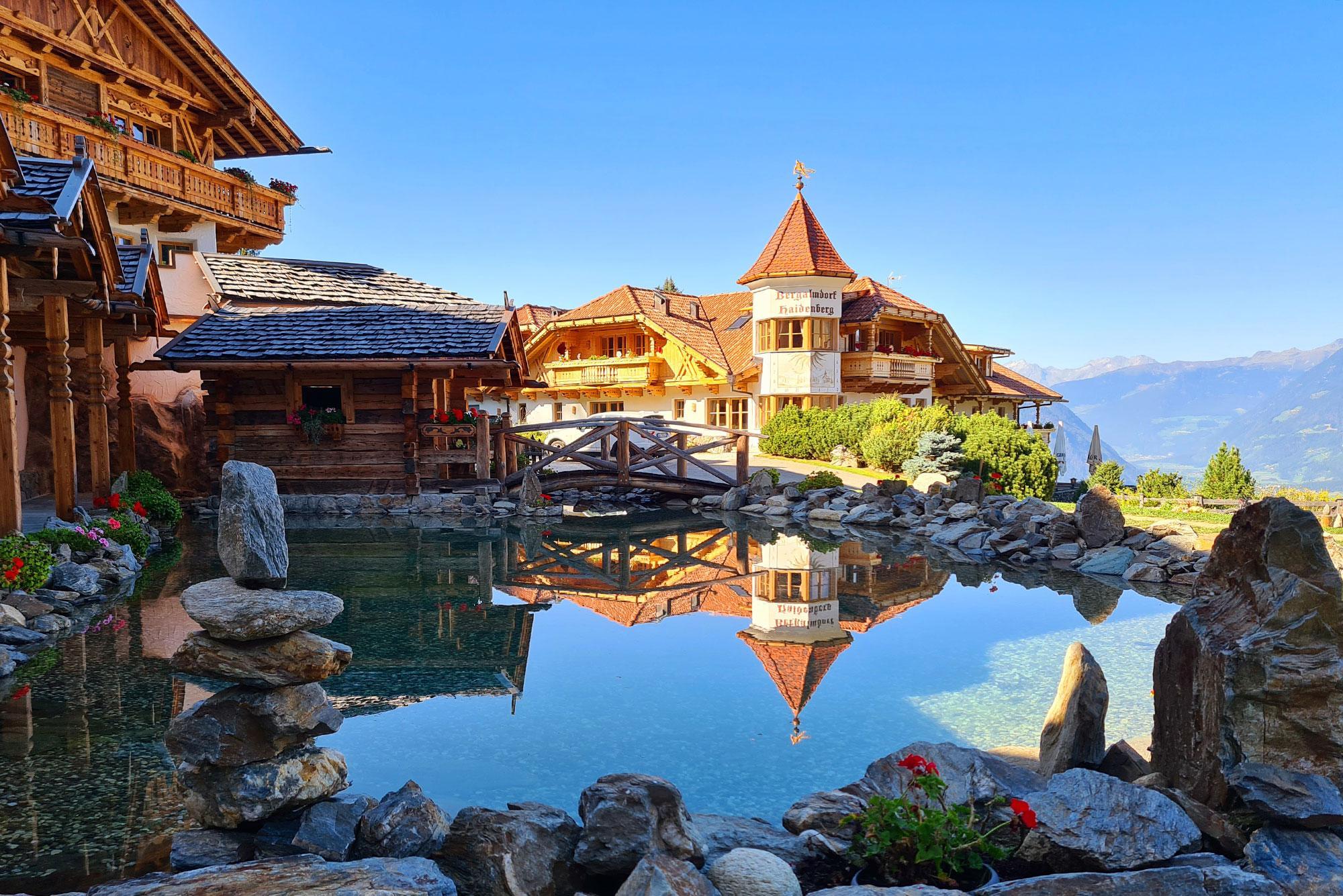 Chalets Almdorf Haidenberg Brunico Kültér fotó